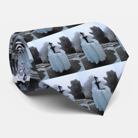 凍ってい泉 ネクタイ (ロール)