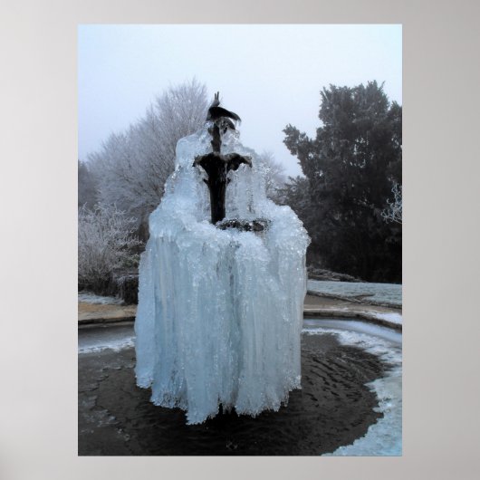 凍ってい泉 ポスター (正面)