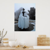 凍ってい泉 ポスター (キッチン)