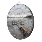 凍ってい湖 ダーツボード (正面右)