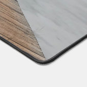 凍ってい湖 デスクマット (コーナー)