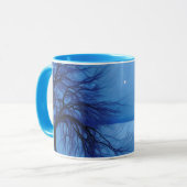 凍ってい湖 – マグカップ (正面左)