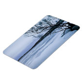 凍ってい湖 マグネット (左側)