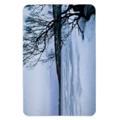 凍ってい湖 マグネット (縦)