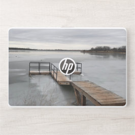 凍ってい湖 HPラップトップスキン