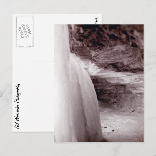 凍ってい秋 ポストカード (正面/裏面)