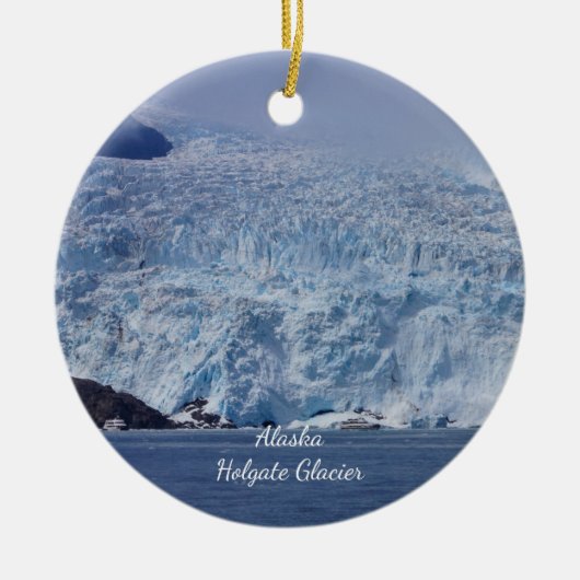 凍ってい美しいオーナメント セラミックオーナメント (正面)