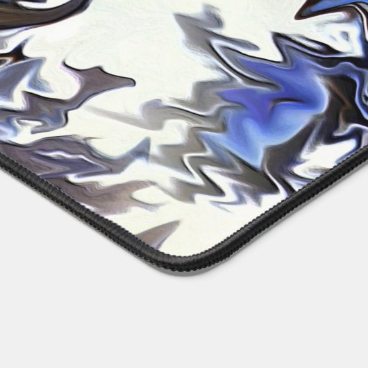 凍ってい花…..... デスクマット (コーナー)