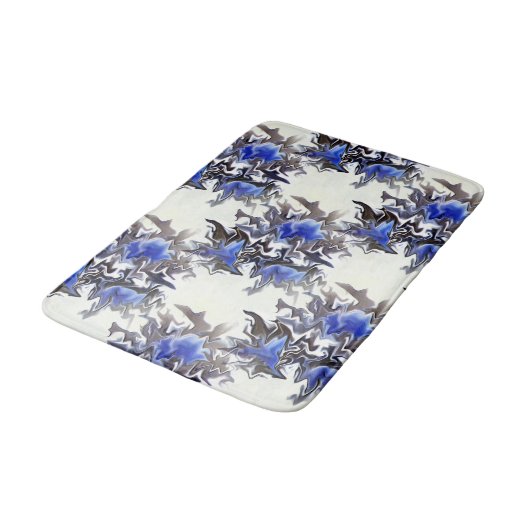 凍ってい花…..... バスマット (アングル)