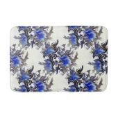 凍ってい花…..... バスマット (正面)