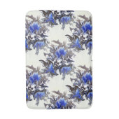 凍ってい花…..... バスマット (正面縦)