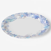 凍ってい誕生日テーマ紙プレート ペーパープレート (アングル)