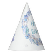 凍ってい誕生日任意の年齢凍っていテーマパーティー帽子 パーティーハット (左)