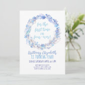 凍ってい誕生日招待状4thバースデー凍ってい招待状 招待状 (スタンド正面)