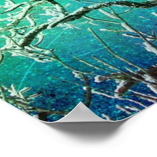 凍ってい ポスター (角)