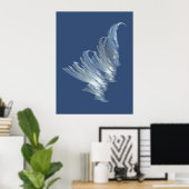 凍ってい ポスター (ホームオフィス)