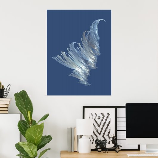 凍ってい ポスター (ホームオフィス)