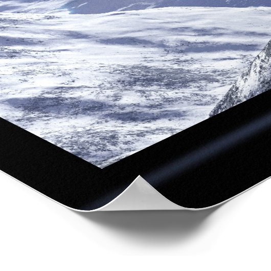 凍ってい ポスター (角)