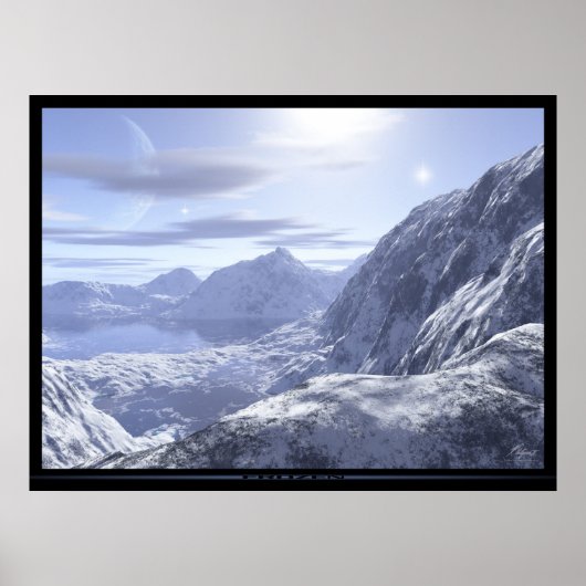 凍ってい ポスター (正面)