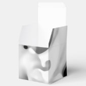 凍ってい:抽象芸術グレー、白、および黒 フェイバーボックス (オープン)