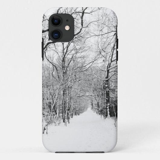 凍てついた冬の森 Case-Mate iPhoneケース (裏面)