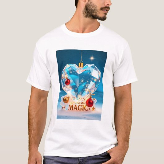 **凍てつくクリスマスの魔法** Tシャツ (正面)