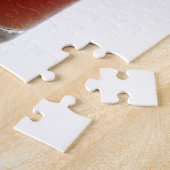 凍らされた茶のガラス ジグソーパズル (側面)