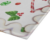 凍るジンジャーブレッド及びハート カッティングボード (角)