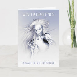 凍傷に気をつけて。氷の吸血鬼 カード