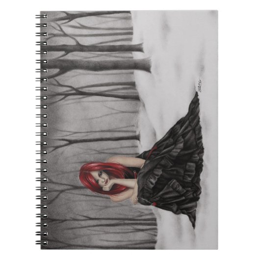 凍結するハートのノート ノートブック (正面)