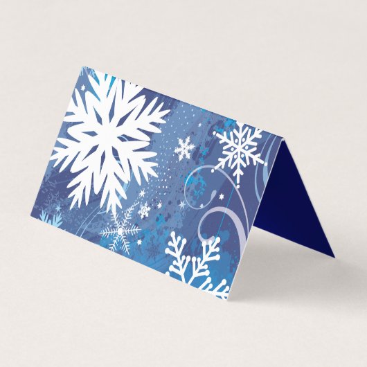 凍結するバーのバルミツワーの護衛の座席カード 名刺 (裏面)