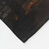 凍結する反射 フリースブランケット (角)