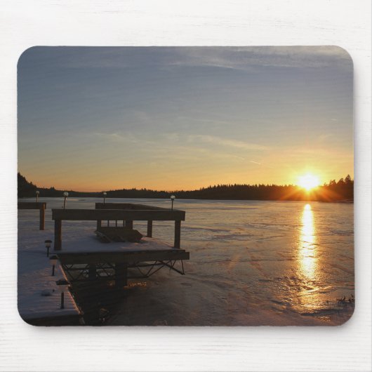 凍結する反射 マウスパッド (正面)