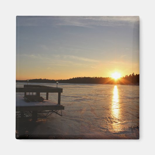 凍結する反射 マグネット (正面)