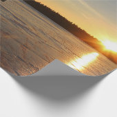 凍結する反射 ラッピングペーパー (角)