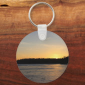 凍結する日没 キーホルダー (正面)