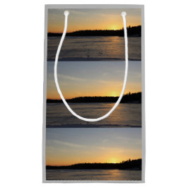 凍結する日没 スモールペーパーバッグ