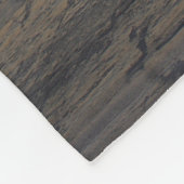 凍結する日没 フリースブランケット (角)