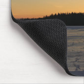 凍結する日没 マウスパッド (コーナー)