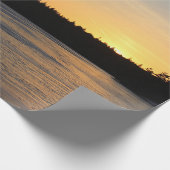 凍結する日没 ラッピングペーパー (角)