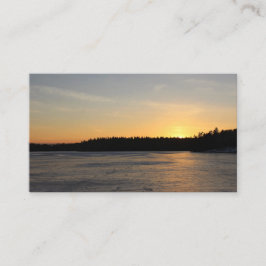 凍結する日没 名刺