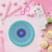 凍結する曼荼羅 ペーパープレート (パーティー)