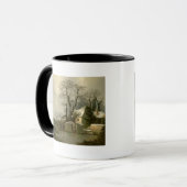 凍結する製造所の競争 マグカップ (正面左)