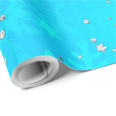 凍結する雪片 ラッピングペーパー (ロールコーナー)
