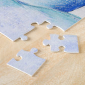 凍結の雪だるまのパズル ジグソーパズル (側面)