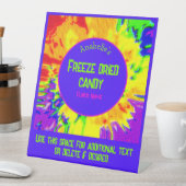 凍結乾燥キャンディレインボーカスタムビジネス 台座サイン (インサイチュ)