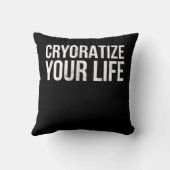 凍結療法士とアドボカトのための凍結療法の治癒 クッション (裏面)