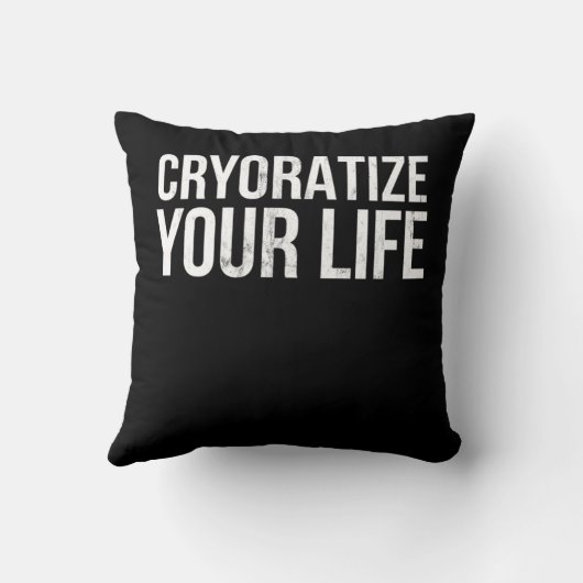 凍結療法士とアドボカトのための凍結療法の治癒 クッション (裏面)