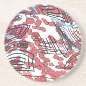 凝結した コースター (正面)