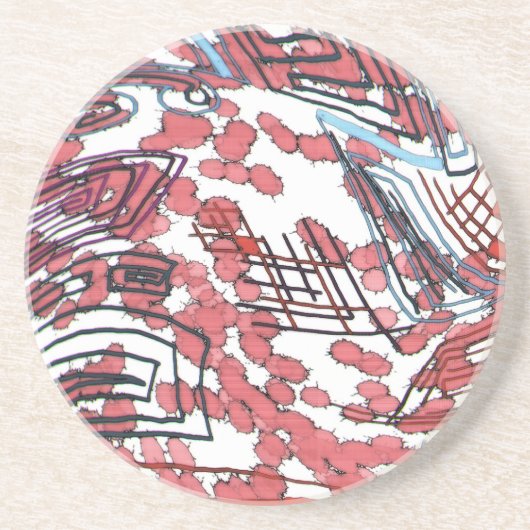 凝結した コースター (正面)